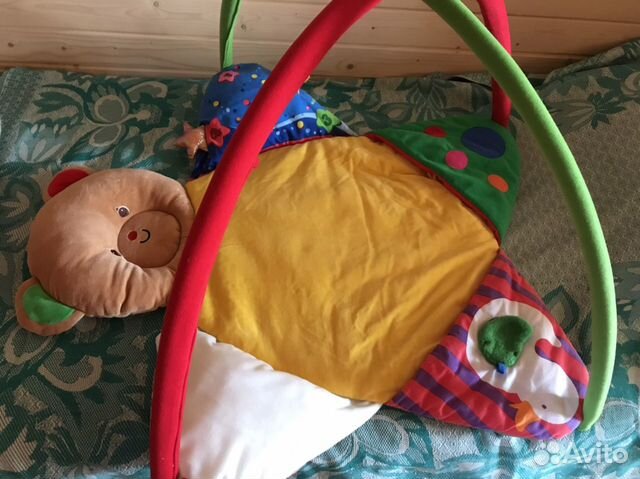 Мобиль tiny love. Развивающий коврик