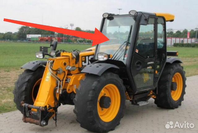 Стекло лобовое для погрузчика JCB 527-58