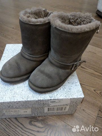Угги happy steps, натуральный мех, р.26