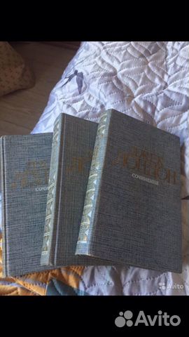 Джек Лондон Собрание сочинений в 3-х томах, 1984г
