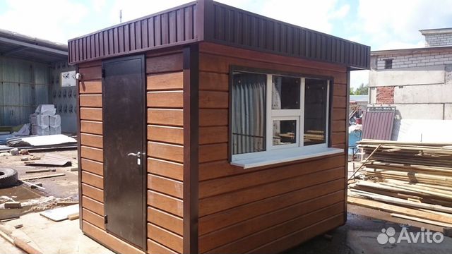 Киоск для уличной торговли 2,5 х 2,5 м