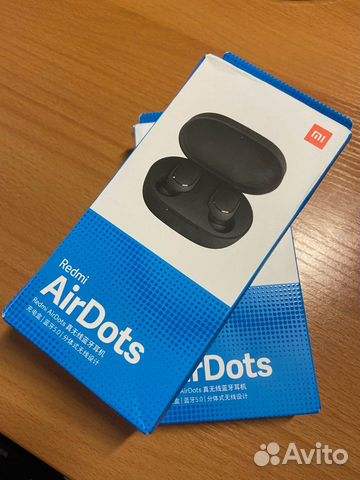 Беспроводные наушники Xiaomi Redmi AirDots Беспроводные наушники Xiaomi Redmi AirDots
