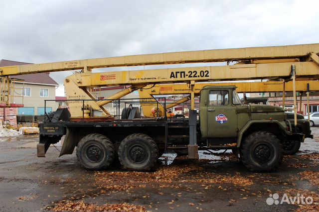 Автогидроподъемник агп-22 на базе ЗИЛ-131