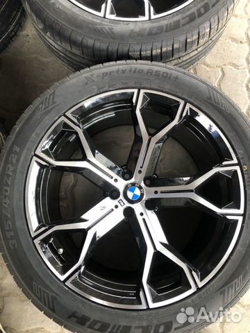 Колёса R21 разноширокие на BMW X7