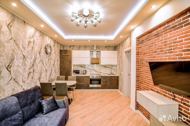 

1-к. квартира, 40 м², 2 кровати