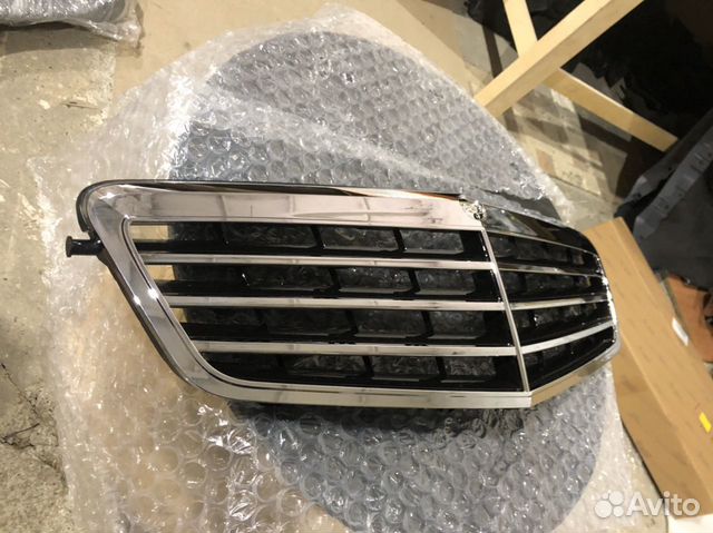 Решетка радиатора на Mercedes E 212 амг Авангард Решетка радиатора на Mercedes E 212 амг Авангард