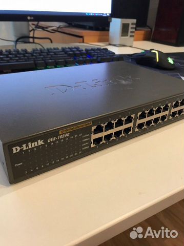 Коммутатор (свитч) D-link DES-1024D