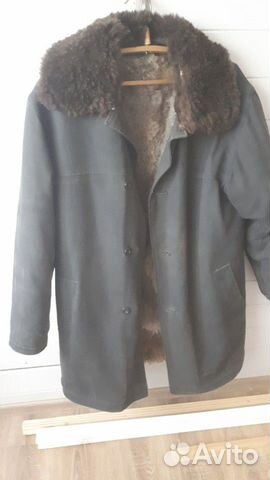 Тулуп овчиный сверху х.б Тулуп овчиный сверху х.б