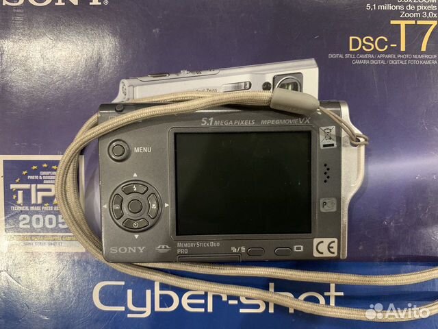 Фотоаппарат Sony Cyber-shot DSC-T7 Фотоаппарат Sony Cyber-shot DSC-T7