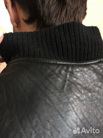 Натуральная кожаная куртка Rocawear