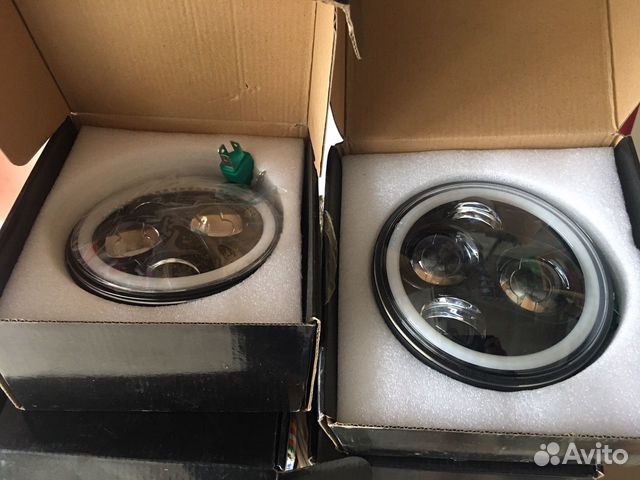Led фара Dot sae E9 на Ниву