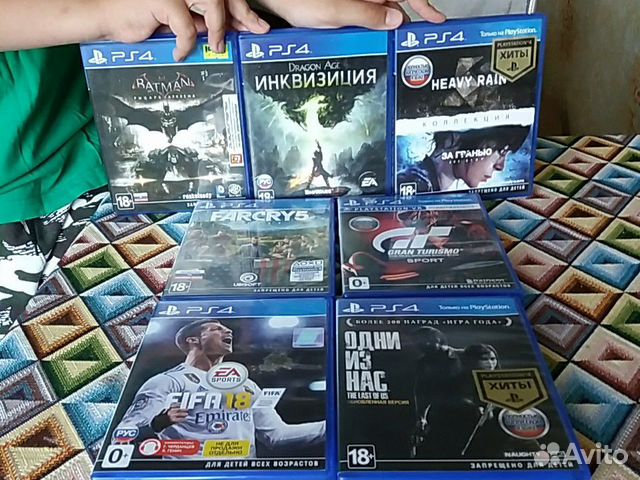 Игры для приставки PS4