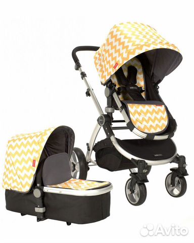 Коляска 3в1 с люлькой на базе Isofix Коляска 3в1 с люлькой на базе Isofix