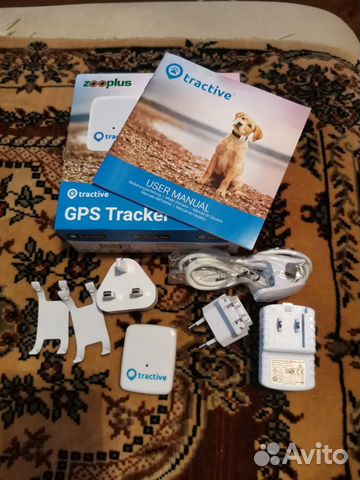 GPS трекер Tractive для животных, белый GPS трекер Tractive для животных, белый