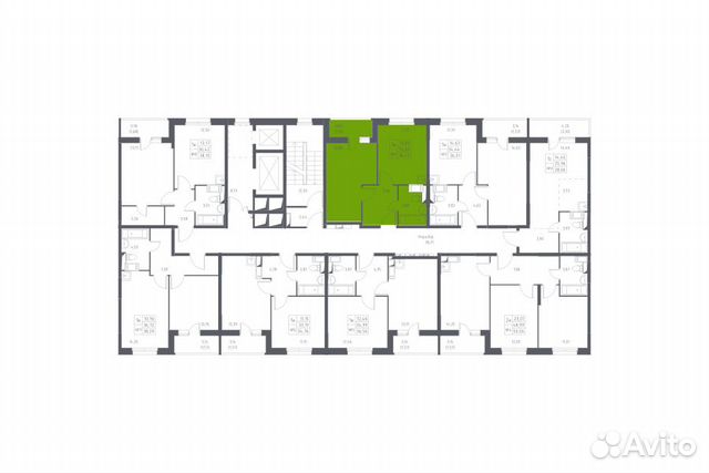 1-к квартира, 36.6 м², 8/14 эт. 1-к квартира, 36.6 м², 8/14 эт.