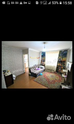 2-к квартира, 43 м², 1/4 эт.