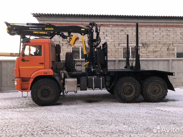 Лесовоз камаз 43118 с гм новый Лесовоз камаз 43118 с гм новый