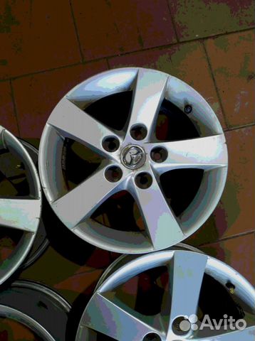 Диски бу литые R15 LU на Mazda