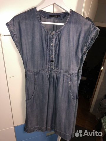 Платье Calvin Klein Jeans джинсовое Xs рост 162 Платье Calvin Klein Jeans джинсовое Xs рост 162