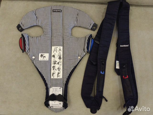 Переноска кенгуру для новорожденных Babybjorn