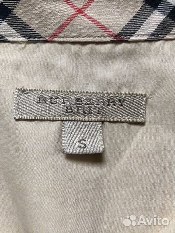 Рубашка Burberry на 42-44, оригинал