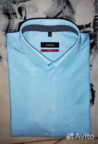 Новая рубашка Seidensticker Modern Fit (42/16,5) Новая рубашка Seidensticker Modern Fit (42/16,5)