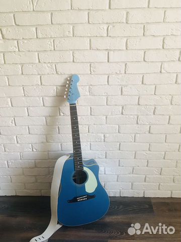 Гитара Fender Sonoran Lake Placed Blue