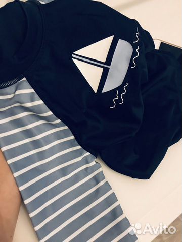 Новый купальный комплект H&M UPF 50