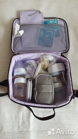 Молокоотсос электрический Avent с термосумкой и ак Молокоотсос электрический Avent с термосумкой и ак