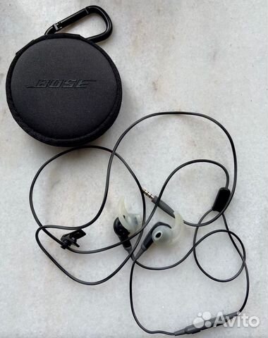 Наушники Bose SoundSport In-Ear Charcoal Black