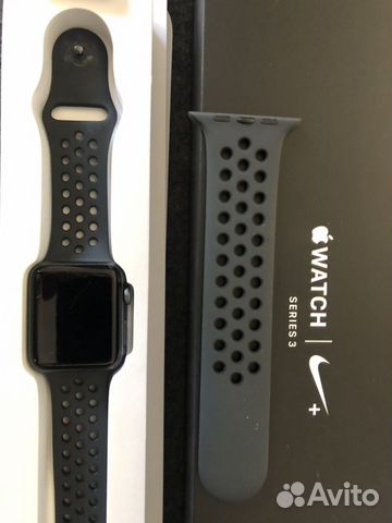 Часы Apple watch (series 3 Nike+)