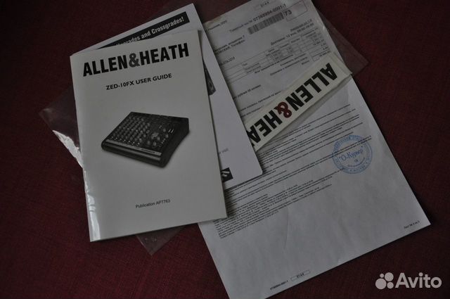 Микшерный пульт allen&heath zed 10 FX Микшерный пульт allen&heath zed 10 FX