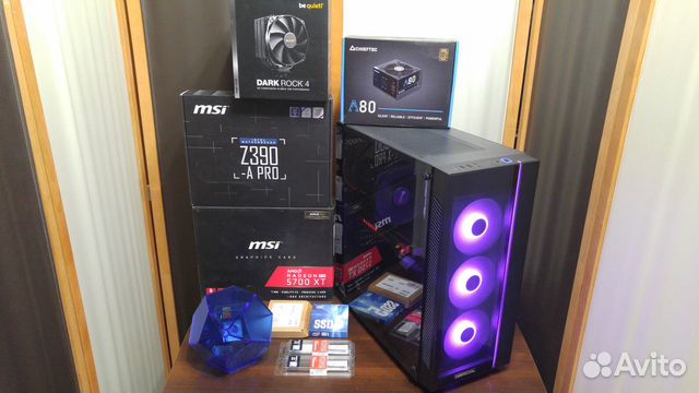 Мощный игровой i9-9900K RX 5700XT