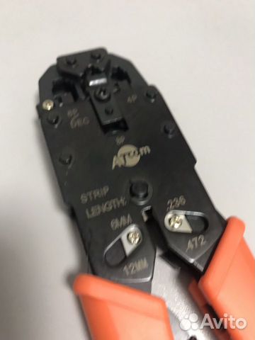 Обжимные клещи для RJ-45,6P,8P