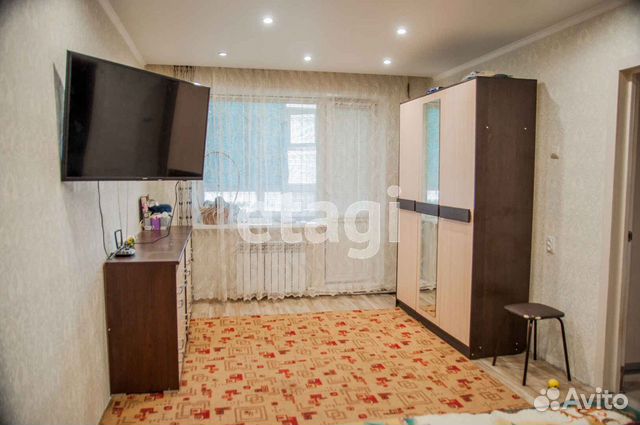 2-к квартира, 43 м², 1/9 эт.