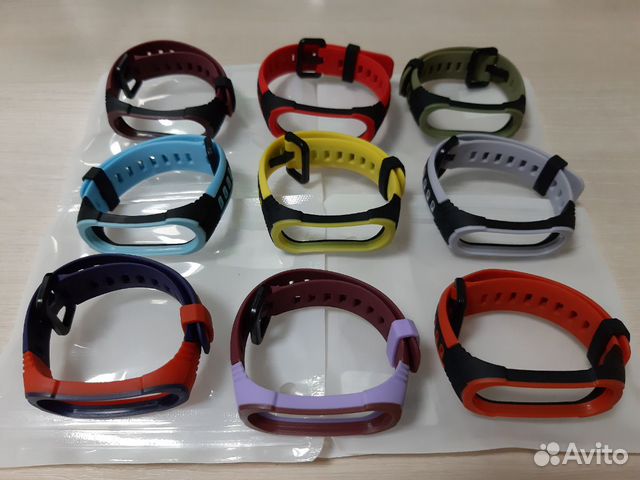 Ремешки для фитнес браслета Xiaomi Mi band 3 и 4