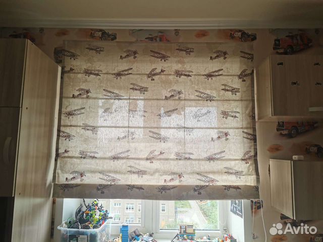 Римская штора в детскую