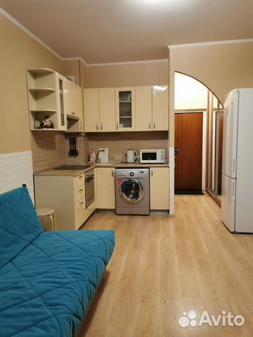 

Квартира-студия, 24 м², 2 кровати