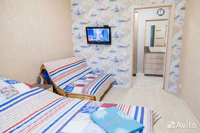 

1-к. квартира, 35 м², 2 кровати