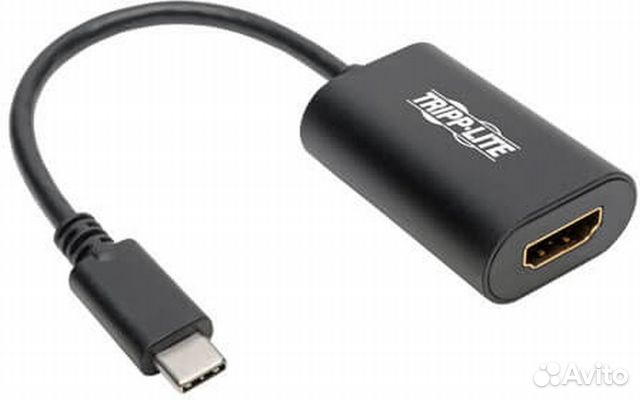 Адаптер tripplite U444-06N-HD4K6B, USB Type-C (m)