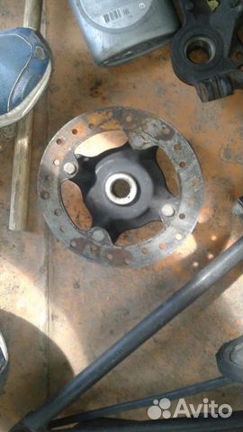 Ступицы и суппорта на CAN - AM Commander 800R