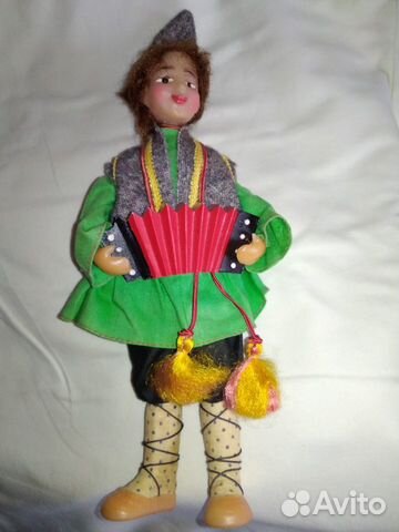 Кукла СССР.Фабрика 8 Марта.Скоморох