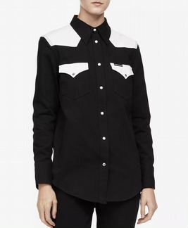 Calvin Klein новая джинсовая рубашка куртка оригин
