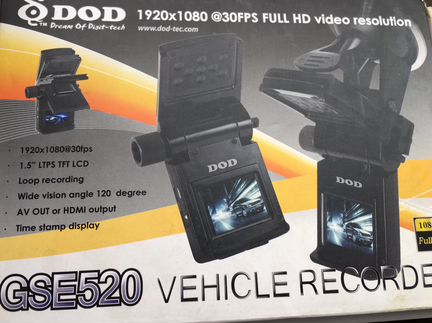 Видеорегистратор DOD GSE 520