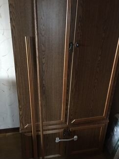 Буфет 90 тые годы, шкаф двухстворчатый, зеркало