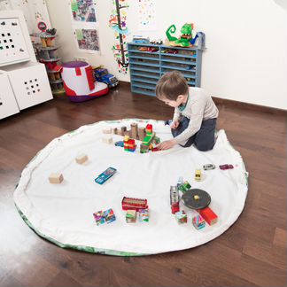 Сумка - коврик для lego, игрушек. Диаметр 150см