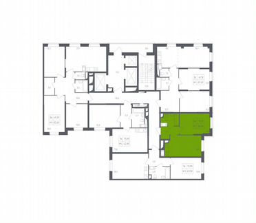 1-к квартира, 36.9 м², 7/23 эт.