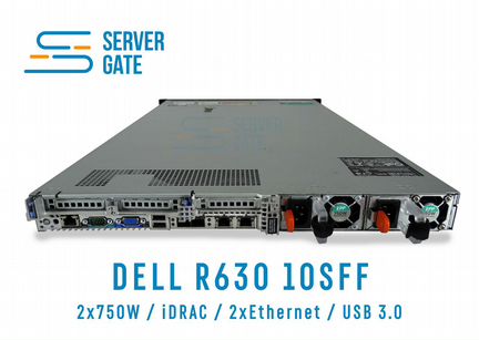 Сервер dell R630 10SFF 2 x E5-2695v4 64 GB