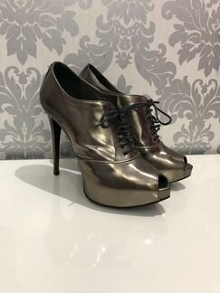 Ботильоны Gianmarco Lorenzi металлик