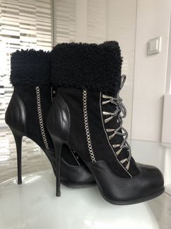 Gianmarco lorenzi зимние ботильоны